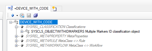 Classify object with multiple codes