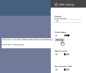 Logging Setting