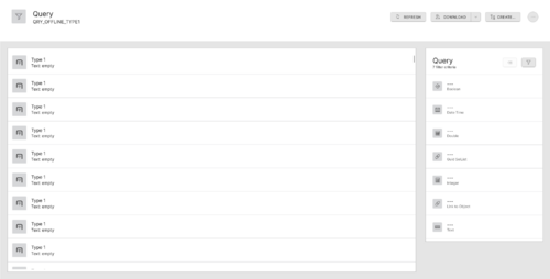 Offline Query