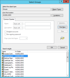 07 Local IIS-user