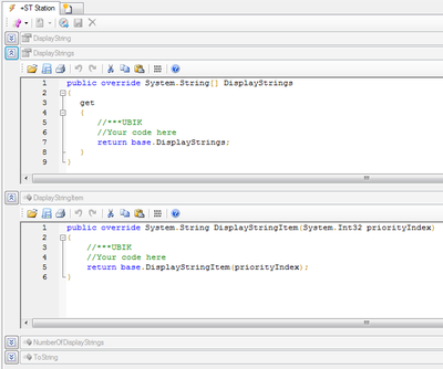 DisplayStrings and DisplayStringItem method